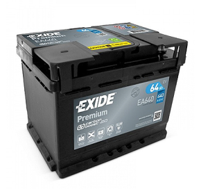 Exide 64 Ah 600 A EA640 Akumuliatoriai